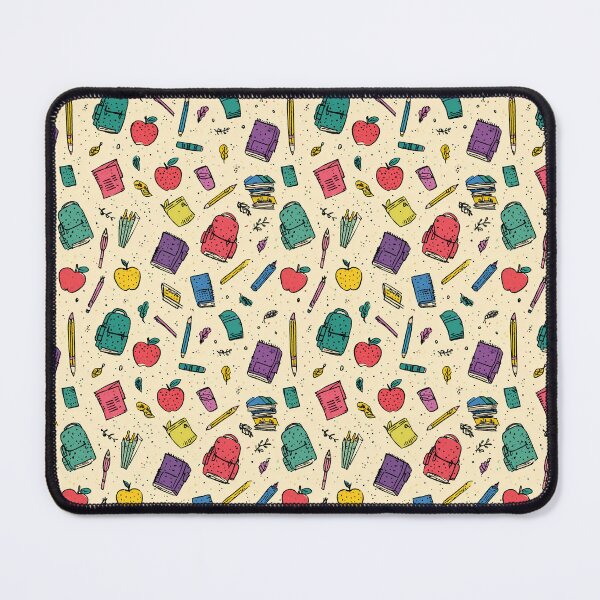 Item preview, Fun School Supplies and Doodles Pattern designed and sold by MidArtForge.