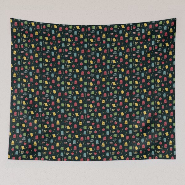 Item preview, Fun School Supplies and Doodles Pattern designed and sold by MidArtForge.