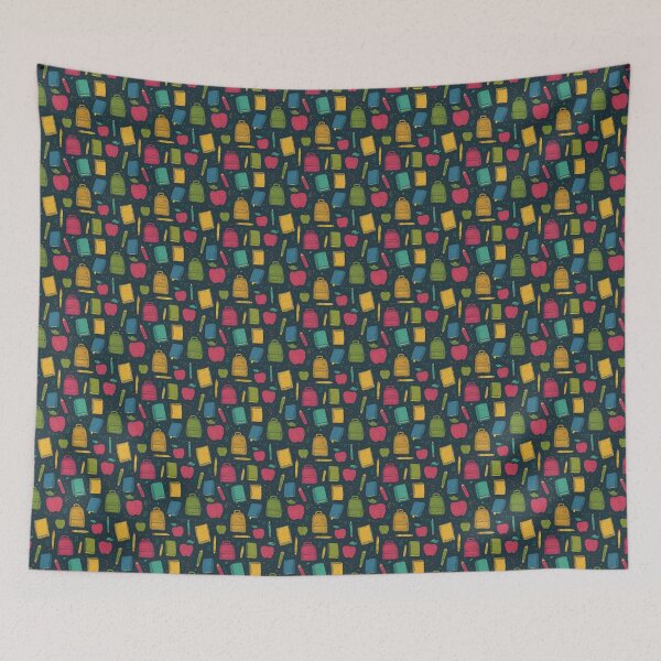 Item preview, Fun School Supplies and Doodles Pattern designed and sold by MidArtForge.