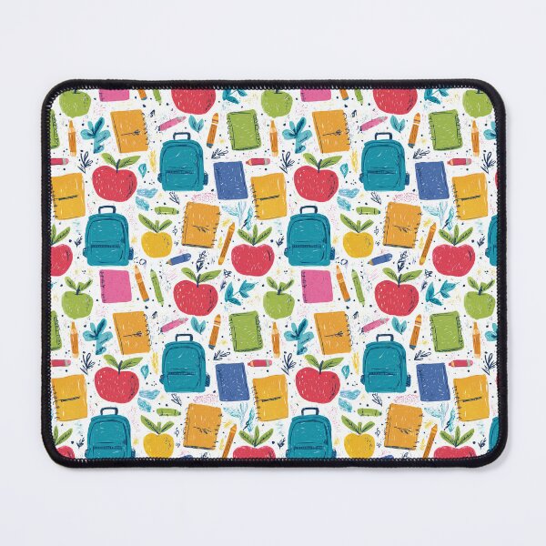 Item preview, Fun School Supplies and Doodles Pattern designed and sold by MidArtForge.