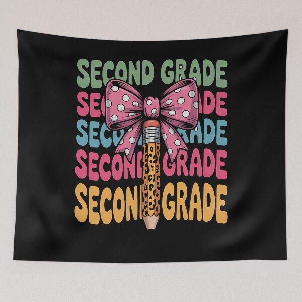 Item preview, 2nd Grade Girls Teacher Second Grade Back to School designed and sold by WalshDrawnLaugh.