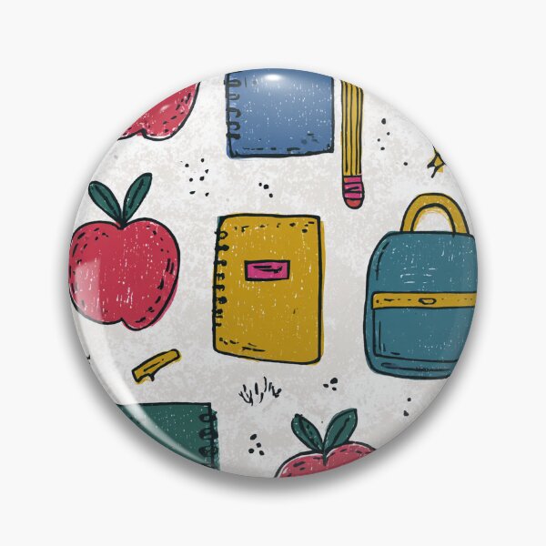 Item preview, Fun School Supplies and Doodles Pattern designed and sold by MidArtForge.