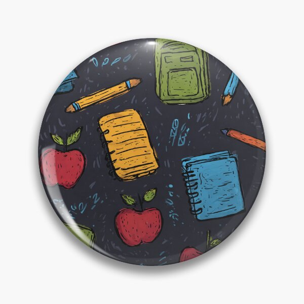 Item preview, Fun School Supplies and Doodles Pattern designed and sold by MidArtForge.