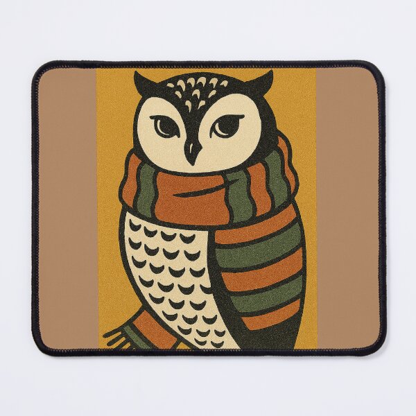 Item preview, Cozy Winter Owl designed and sold by FrictionMaxxing.