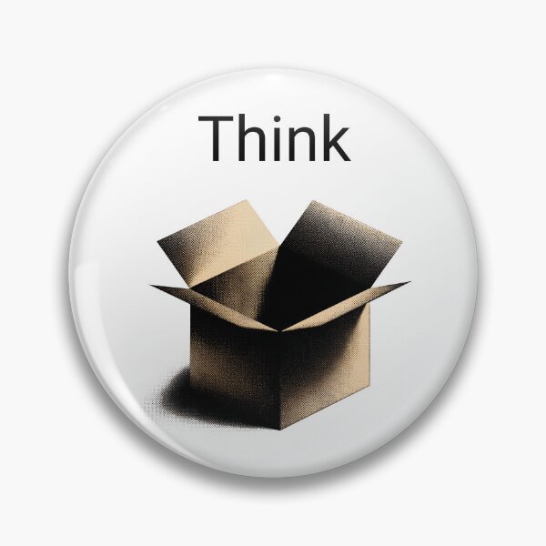 Item preview, Think Outside the Box designed and sold by Lawn Walker.