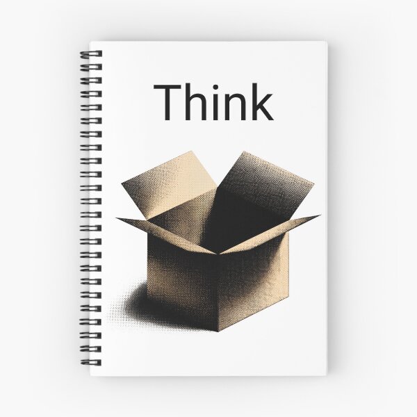 Item preview, Think Outside the Box designed and sold by Lawn Walker.