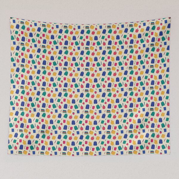 Item preview, Fun School Supplies and Doodles Pattern designed and sold by MidArtForge.