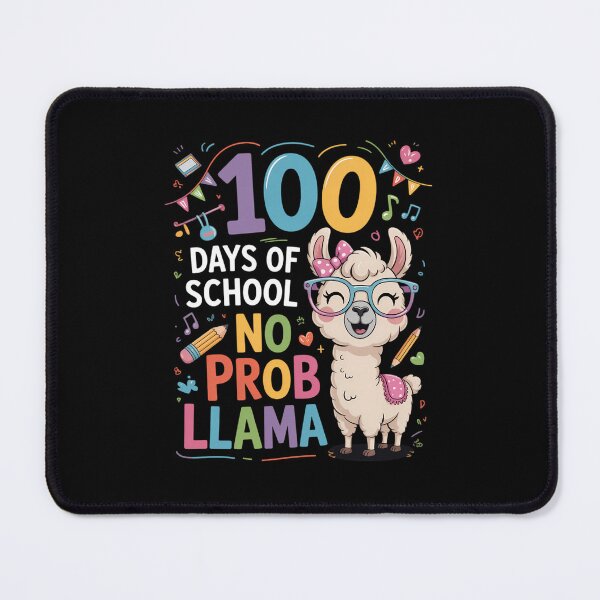 Item preview, 100 day of school 100th No Probllama Llama designed and sold by WalshDrawnLaugh.