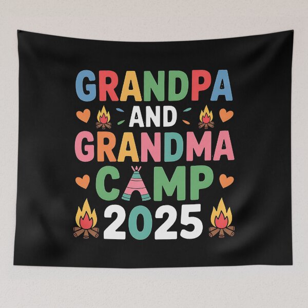 Item preview, Grandparents Camp 2025 Cousins Summer Camping Vacation designed and sold by BakeryDozen.