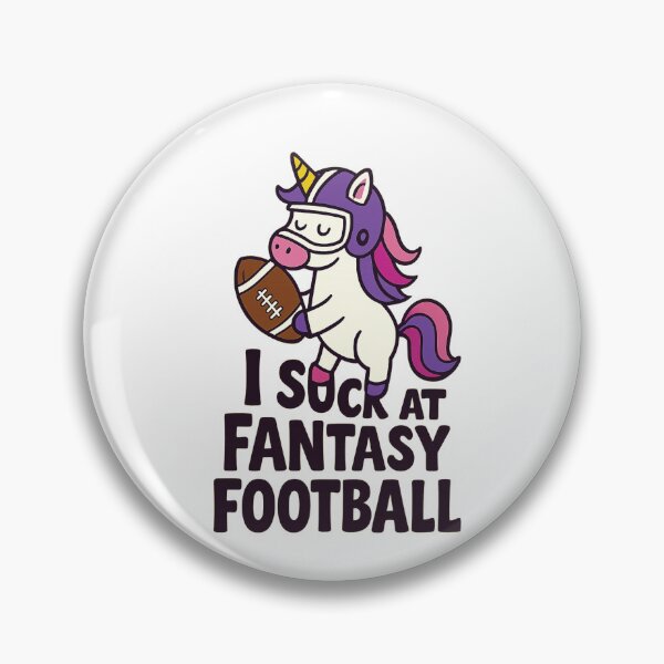 Item preview, I Suck at Fantasy Football Unicorn loser Sports League Pun men gift designed and sold by LuxeGraphix.