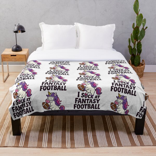 Aperçu de l'œuvre Je suis nul au Fantasy Football Licorne perdant Ligue sportive Jeu de mots hommes cadeau créée et vendue par LuxeGraphix.