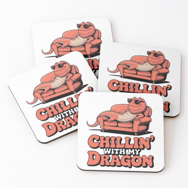 Item preview, Chillin’ With My Dragon – Bearded Dragon Bestie Pet Art designed and sold by WGBTee.