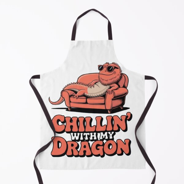 Item preview, Chillin’ With My Dragon – Bearded Dragon Bestie Pet Art designed and sold by WGBTee.