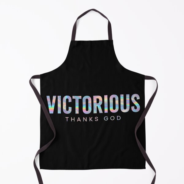 Item preview, Victorious – Holographic Urban Logo with Thanks God designed and sold by AV.