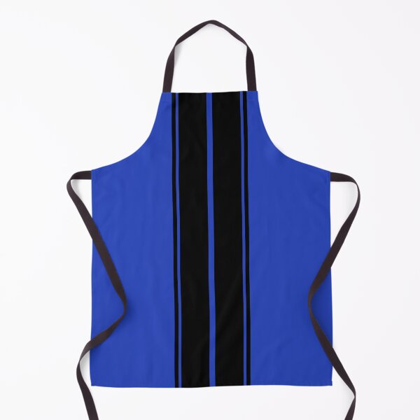 Item preview, Dual Racing Stripes 2 Outer Pinstripes (Black - Blue) designed and sold by Racing Stripes Only.