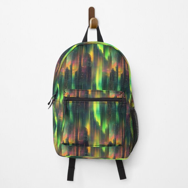 Item preview, Futuristic Aurora Borealis City of Light designed and sold by MidArtForge.