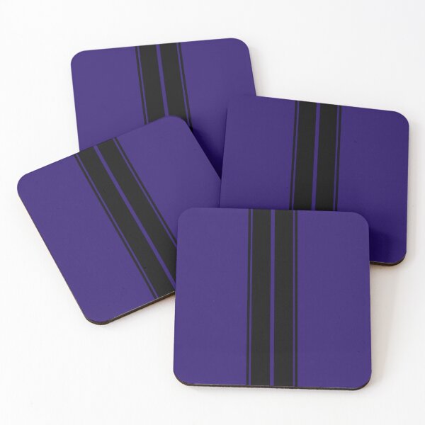 Item preview,  Dual Racing Stripes 2 Outer Pinstripes (Black - Blue) designed and sold by Racing Stripes Only.