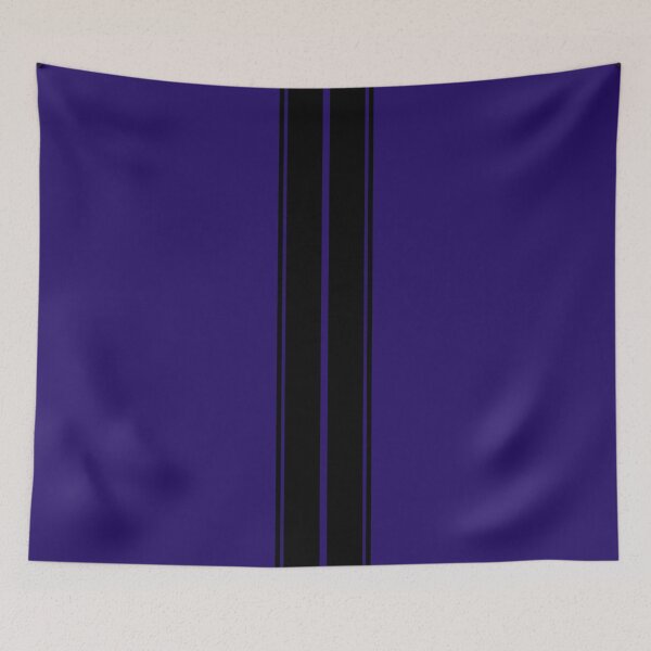 Item preview,  Dual Racing Stripes 2 Outer Pinstripes (Black - Blue) designed and sold by Racing Stripes Only.