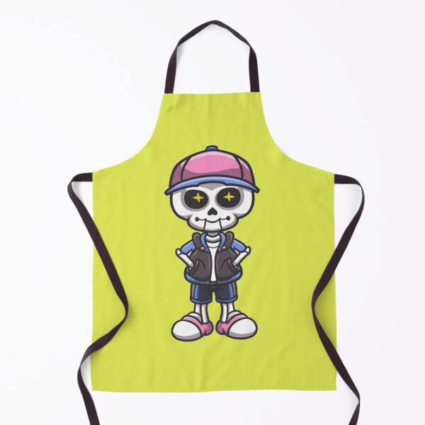 Aperçu de l'œuvre squelette preppy dans une casquette de baseball rose créée et vendue par bukajart.