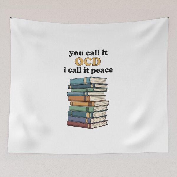 Item preview, You Call It OCD I Call It Peace | Funny Perfectionist Quote Design designed and sold by Bowniko^^.