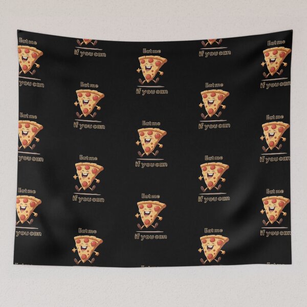Item preview, Eat Me If You Can Gift for pizza lovers designed and sold by teevoxx.