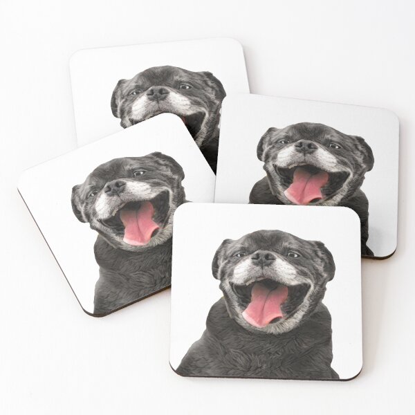 Item preview, Cute Smiling  Dog  designed and sold by art64.