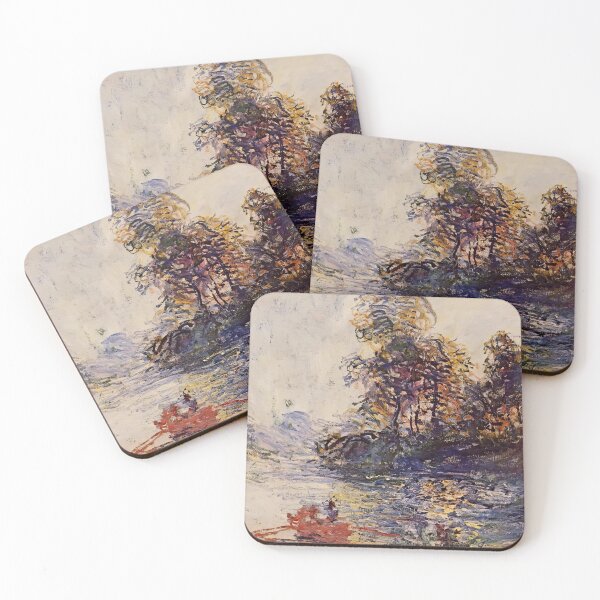 Artikelvorschau, Der Fluss 1881 von Claude Monet entworfen und verkauft von GabyddAlessandr.