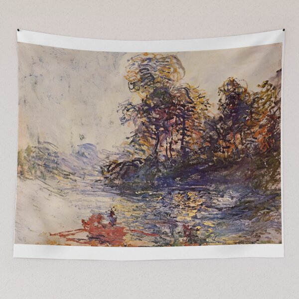 Item preview, The River   1881 by Claude Monet designed and sold by GabyddAlessandr.