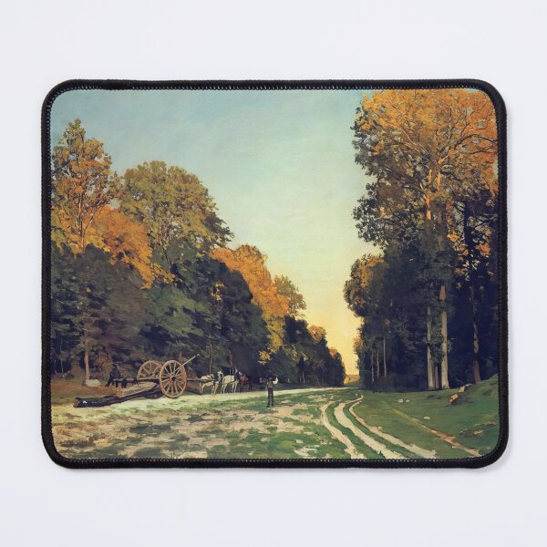 Item preview, The Road from Chailly to Fontainebleau 1864 by Claude Monet designed and sold by GabyddAlessandr.