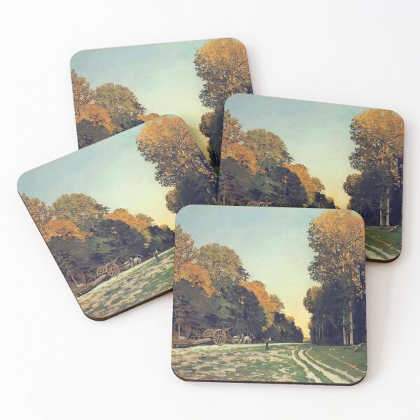Item preview, The Road from Chailly to Fontainebleau   1864 by Claude Monet designed and sold by GabyddAlessandr.