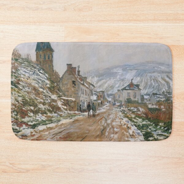 Item preview, The Road in Vetheuil in Winter   1879 by Claude Monet designed and sold by GabyddAlessandr.