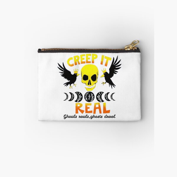 Item preview, Creep It Real Ghouls Rule Ghost Humor Funny Halloween Quote designed and sold by MotivaChic.