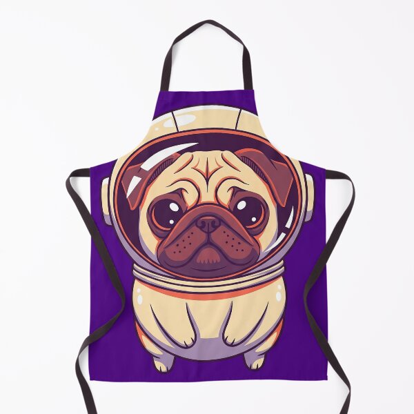 Item preview, Kawaii Astronaut Pug - Space Explorer Dog designed and sold by Galtero.