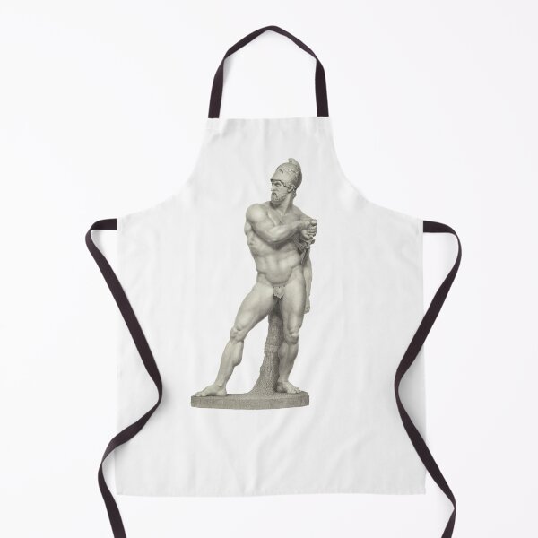 Item preview, Classical Sculpture of a Warrior in Artistic Pose, Ajax designed and sold by portokalis.