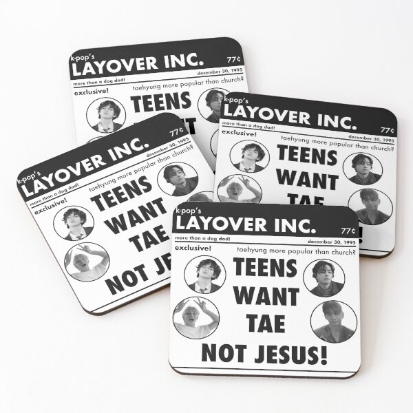 Item preview, taehyung newspaper designed and sold by nico-jackson.