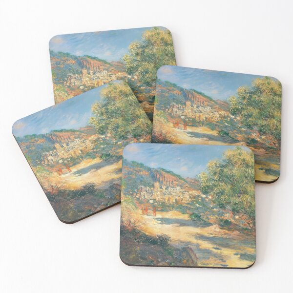 Item preview, El camino a Montecarlo 1883 de Claude Monet designed and sold by GabyddAlessandr.