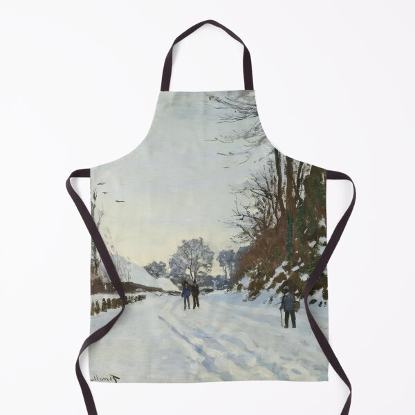 Item preview, The Road to the Farm of Saint Simeon in Winter   1867 by Claude Monet designed and sold by GabyddAlessandr.