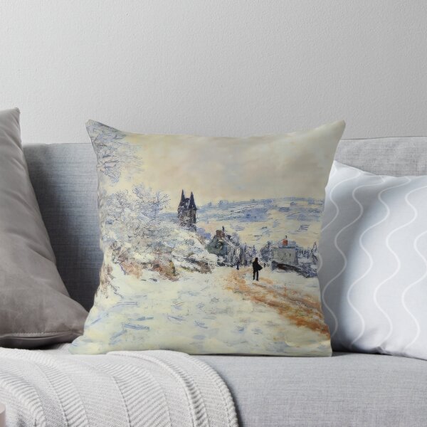 Artikelvorschau, Die Straße nach Vertheuil, Schneeeffekt, 1879, von Claude Monet entworfen und verkauft von GabyddAlessandr.