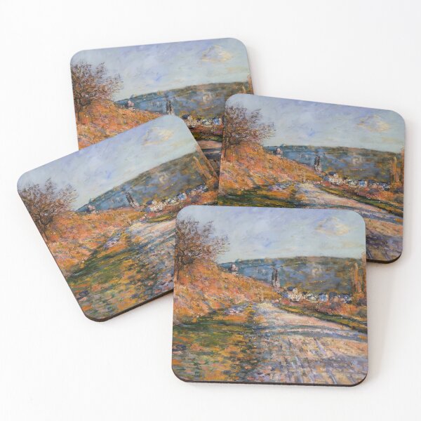 Item preview, The Road to Vetheuil   1880 by Claude Monet designed and sold by GabyddAlessandr.