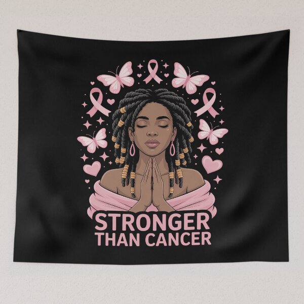 Item preview, Melanin Breast Cancer Support designed and sold by WalshDrawnLaugh.