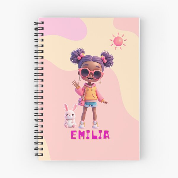 Item preview, Emilia Doll Name Design – Cute Gift for Girls, School Supplies and Birthday Surprises designed and sold by daila70.