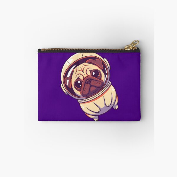 Item preview, Kawaii Astronaut Pug - Space Explorer Dog (Tilted) designed and sold by Galtero.