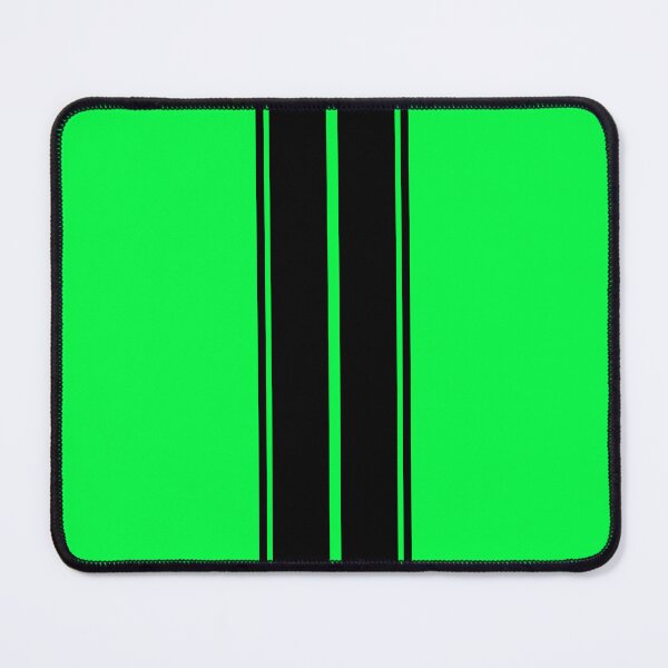 Item preview, Dual Racing Stripes 2 Outer Pinstripes (Black - Neon Green) designed and sold by Racing Stripes Only.