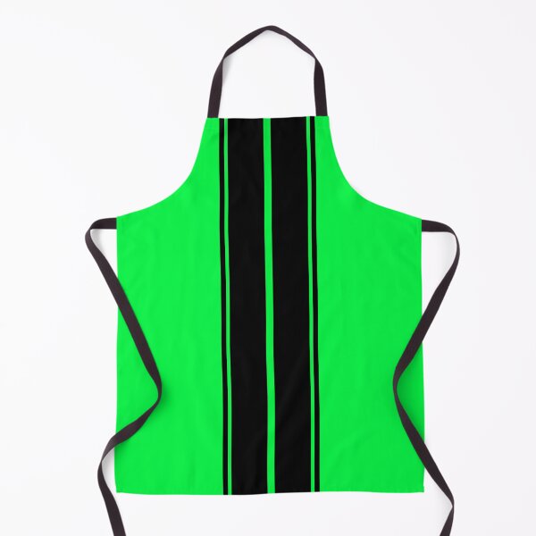 Item preview, Dual Racing Stripes 2 Outer Pinstripes (Black - Neon Green) designed and sold by Racing Stripes Only.