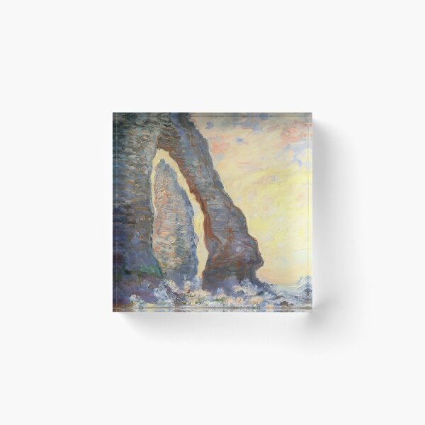 Item preview, The Rock Needle Seen through the Porte d'Aval   1886 by Claude Monet designed and sold by GabyddAlessandr.