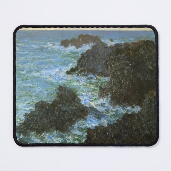 Item preview, The rocks of Belle Ile   1886 by Claude Monet designed and sold by GabyddAlessandr.