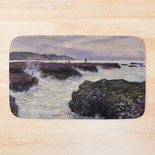 Item preview, The Rocks at Pourville Low Tide   1882 by Claude Monet designed and sold by GabyddAlessandr.