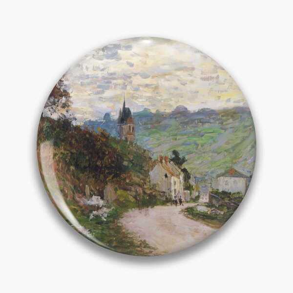 Item preview, The Route a Vetheuil   1878 by Claude Monet designed and sold by GabyddAlessandr.