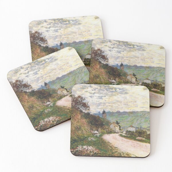 Item preview, The Route a Vetheuil   1878 by Claude Monet designed and sold by GabyddAlessandr.