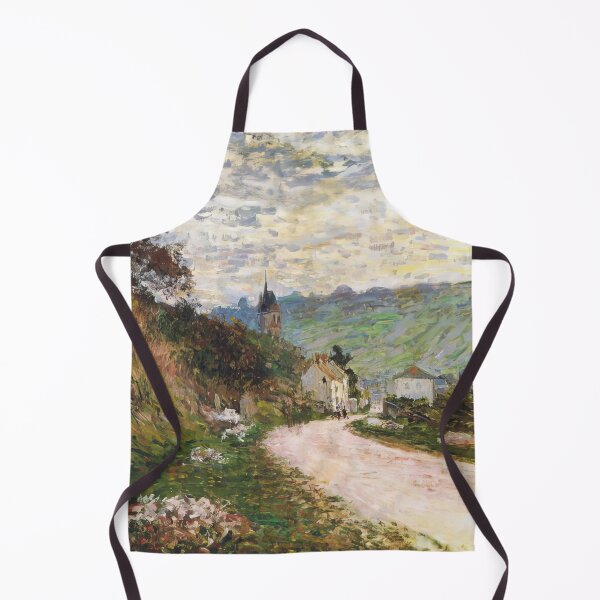 Item preview, The Route a Vetheuil   1878 by Claude Monet designed and sold by GabyddAlessandr.